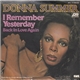 Donna Summer - I Remember Yesterday